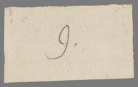 L 01245
<br/>
Label met opschrift
<br/>
<em>Escher von der Linth, Johannes Conrad (1767-1823)</em>